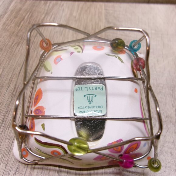 PartyLite Colorful Butterfly Chair Tealight Votive Candle Holder - Picture 6 of 6